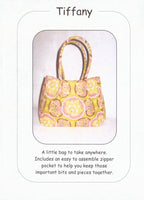 Janelle Everest Tiffany Bag Sewing Pattern, Uncut, Factory Folded
