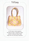 Janelle Everest Tiffany Bag Sewing Pattern, Uncut, Factory Folded