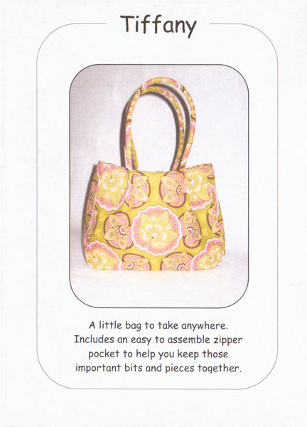 Janelle Everest Tiffany Bag Sewing Pattern, Uncut, Factory Folded