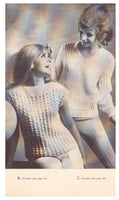 Villawool 135 - 60s Knitting Patterns for Women's Jackets and Sweaters, Cardigans Instant Download PDF 16 pages