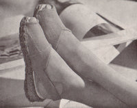 Stitchcraft 165, 1947 - Patterns for Swim Suit, Beach Set, Top, Sprays, Handbag, Gloves, Socks, Sandals, Sweaters - Instant Download PDF 20 pages
