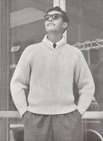 Patons 455 50s Knitting Patterns for Men's Jumpers, Vests and Cardigans Instant Download PDF 20 pages