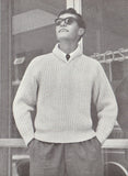 Patons 455 50s Knitting Patterns for Men's Jumpers, Vests and Cardigans Instant Download PDF 20 pages