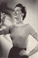 Paragon Book 67 - Crocheted and Knitted Hats, Bags, Gloves and Blouses Instant Download PDF 16 pages