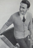 Patons & Baldwin's Knitting Book 399 - 40s Knitting Patterns for Men Instant Download PDF 20 pages