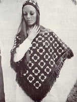 Patons 967 - 70s Crochet and Knitting Patterns for Women's Ponchos and Shawls - Instant Download PDF 24 pages