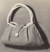 Paragon Book 67 - Crocheted and Knitted Hats, Bags, Gloves and Blouses Instant Download PDF 16 pages