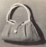 Paragon Book 67 - Crocheted and Knitted Hats, Bags, Gloves and Blouses Instant Download PDF 16 pages