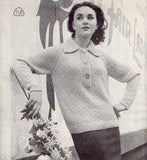Patons 602 Vintage 60s Men's and Women's Cardigans, Sweaters & Women's Hat, Scarf and Mitts, Instant Download PDF 20 pages