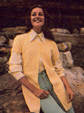Women's Weekly Sunshine Knits 70s Knitting and Crocheting Designs Instant Download PDF 16 pages
