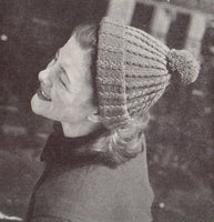 Stitchcraft 168 - 1947 Patterns for Rugs, Caps, Pomp-Poms, Mittens, Hats, Sweaters, Bedjackets, Vests, Knickers - Instant Download PDF 20 pages