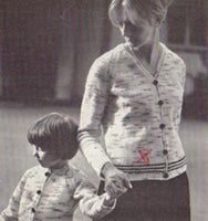 Patons 849 Knitting Book - Knitting Patterns for Girls and Women Instant Download PDF 20 pages