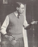 Patons 361 - 50s Knitting Patterns for Men's Sweaters and Vests Instant Download PDF 16 pages