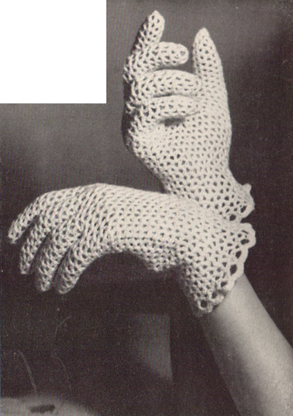 Paragon Book 67 - Crocheted and Knitted Hats, Bags, Gloves and Blouses Instant Download PDF 16 pages