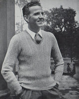 Patons & Baldwin's Knitting Book 399 - 40s Knitting Patterns for Men Instant Download PDF 20 pages