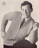 Patons Book 706 - 60s Knitting Patterns for Men Instant Download PDF 20 pages
