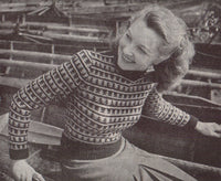 Stitchcraft 168 - 1947 Patterns for Rugs, Caps, Pomp-Poms, Mittens, Hats, Sweaters, Bedjackets, Vests, Knickers - Instant Download PDF 20 pages