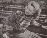 Stitchcraft 168 - 1947 Patterns for Rugs, Caps, Pomp-Poms, Mittens, Hats, Sweaters, Bedjackets, Vests, Knickers - Instant Download PDF 20 pages