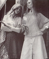 Patons 967 - 70s Crochet and Knitting Patterns for Women's Ponchos and Shawls - Instant Download PDF 24 pages