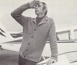 Patons 873 - 70s Knitting Patterns for Men's and Women's Pullovers, Cardigans and Jacket, Instant Download PDF 20 pages