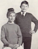 Patons 736 - Sweater and Jacket Patterns for Children Instant Download PDF 20 pages