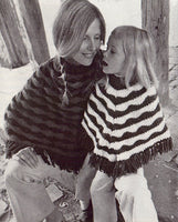 Patons 967 - 70s Crochet and Knitting Patterns for Women's Ponchos and Shawls - Instant Download PDF 24 pages