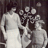 Patons 602 Vintage 60s Men's and Women's Cardigans, Sweaters & Women's Hat, Scarf and Mitts, Instant Download PDF 20 pages