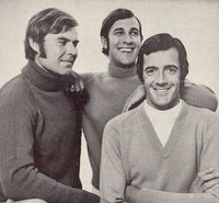 Patons 105 - 60s Knitting Patterns for Men's Jumpers/Sweaters Instant Download PDF 20 pages