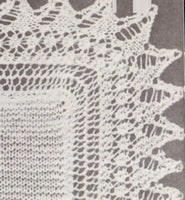 Patons 129 - Knitting Patterns for Shawls Instant Download PDF 24 pages