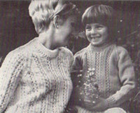 Patons 849 Knitting Book - Knitting Patterns for Girls and Women Instant Download PDF 20 pages