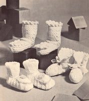 Patons 162 - 60s Knitting Patterns for Babies and Toddlers Instant Download PDF 52 pages