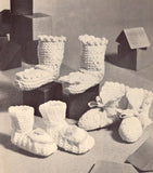 Patons 162 - 60s Knitting Patterns for Babies and Toddlers Instant Download PDF 52 pages