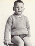 Patons 736 - Sweater and Jacket Patterns for Children Instant Download PDF 20 pages