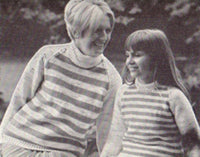 Patons 849 Knitting Book - Knitting Patterns for Girls and Women Instant Download PDF 20 pages