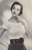 Paragon Book 67 - Crocheted and Knitted Hats, Bags, Gloves and Blouses Instant Download PDF 16 pages