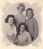 Patons 102 - Early 70s Knitting Patterns for Women's Cardigans Instant Download PDF 20 pages