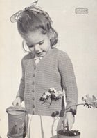 Patons 369 - 50s Knitting Patterns for Toddlers Instant Download PDF 16 pages
