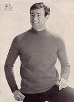 Patons Book 706 - 60s Knitting Patterns for Men Instant Download PDF 20 pages