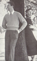 Patons 455 50s Knitting Patterns for Men's Jumpers, Vests and Cardigans Instant Download PDF 20 pages