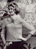Patons 602 Vintage 60s Men's and Women's Cardigans, Sweaters & Women's Hat, Scarf and Mitts, Instant Download PDF 20 pages