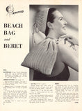 Paragon Book 67 - Crocheted and Knitted Hats, Bags, Gloves and Blouses Instant Download PDF 16 pages