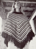 Patons 967 - 70s Crochet and Knitting Patterns for Women's Ponchos and Shawls - Instant Download PDF 24 pages