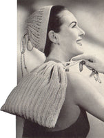 Paragon Book 67 - Crocheted and Knitted Hats, Bags, Gloves and Blouses Instant Download PDF 16 pages