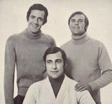 Patons 105 - 60s Knitting Patterns for Men's Jumpers/Sweaters Instant Download PDF 20 pages