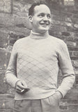 Patons 361 - 50s Knitting Patterns for Men's Sweaters and Vests Instant Download PDF 16 pages