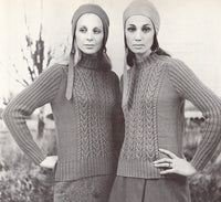 Patons 916 - 60s Knitting Patterns for Women Instant Download PDF 20 pages