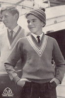 Patons 642 - Knitting Patterns for Boys - Instant Download 24 PDF pages