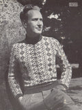 Patons 361 - 50s Knitting Patterns for Men's Sweaters and Vests Instant Download PDF 16 pages