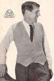 Patons 637 - 50s Knitting Patterns for Men Instant Download PDF 24 pages