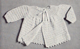 Patons 465 - 8 Designs For Crochet Baby Clothes Instant Download PDF 20 pages
